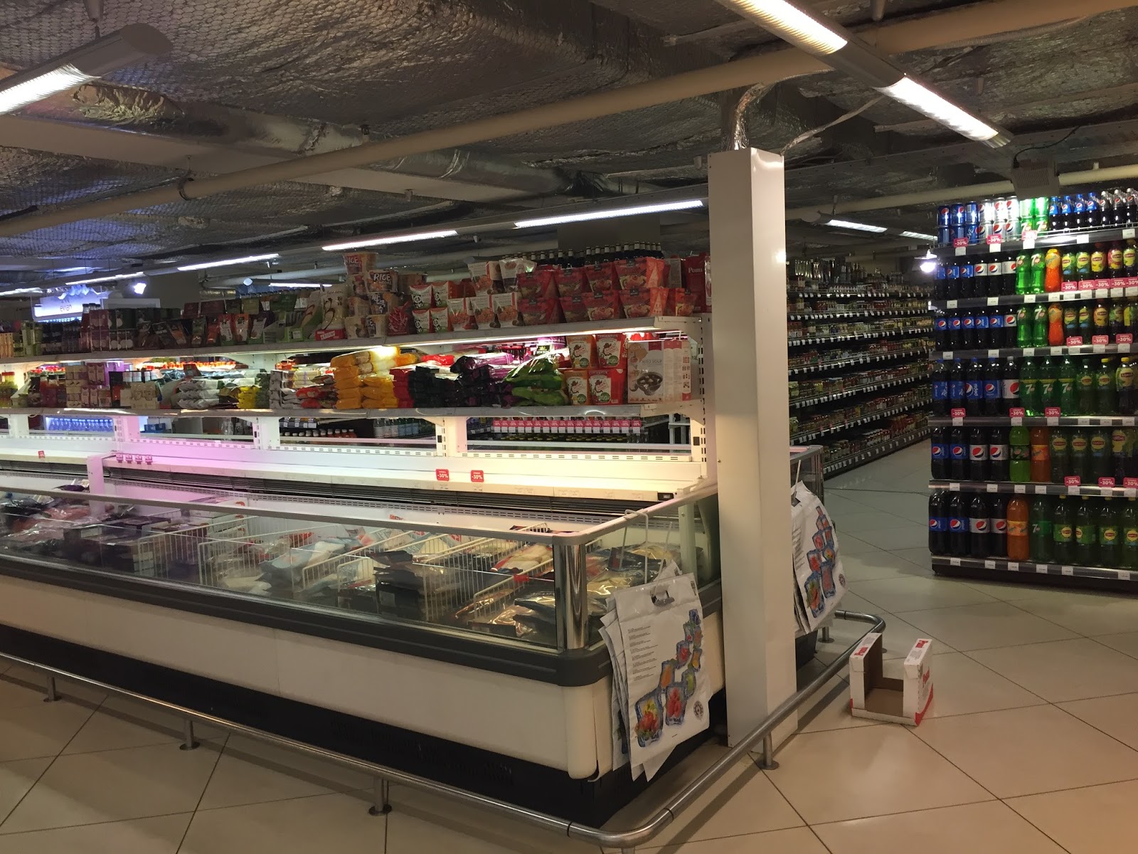 23. A Russian grocery store