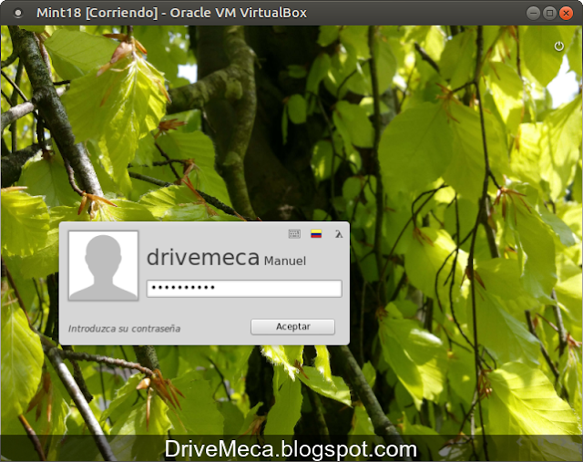 DriveMeca instalando Linux Mint Sarah paso a paso