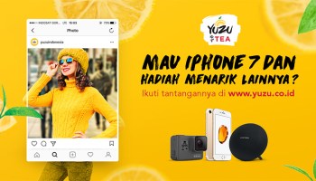 Aura cinta dengan minuman YUZU Aura cinta dengan minuman YUZU