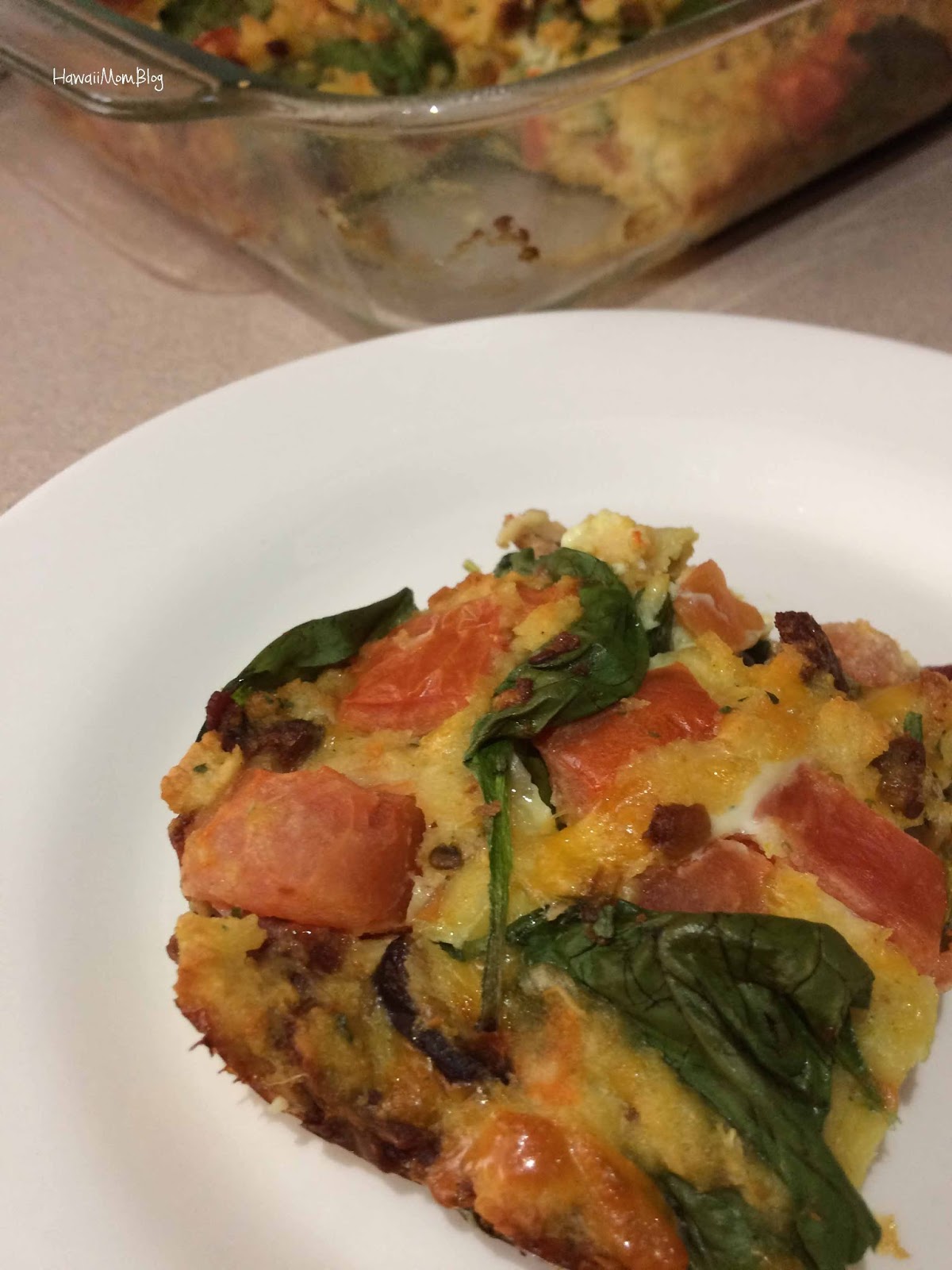 Hawaii Mom Blog Stuffing Brunch Casserole