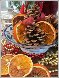 CHRISTMAS DECORATIONS ~ DRIED ORANGES