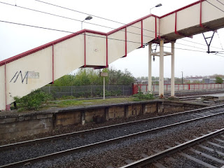 Ashburys railway station in Openshaw, Manchester Ashburys railway station in Openshaw, Manchester