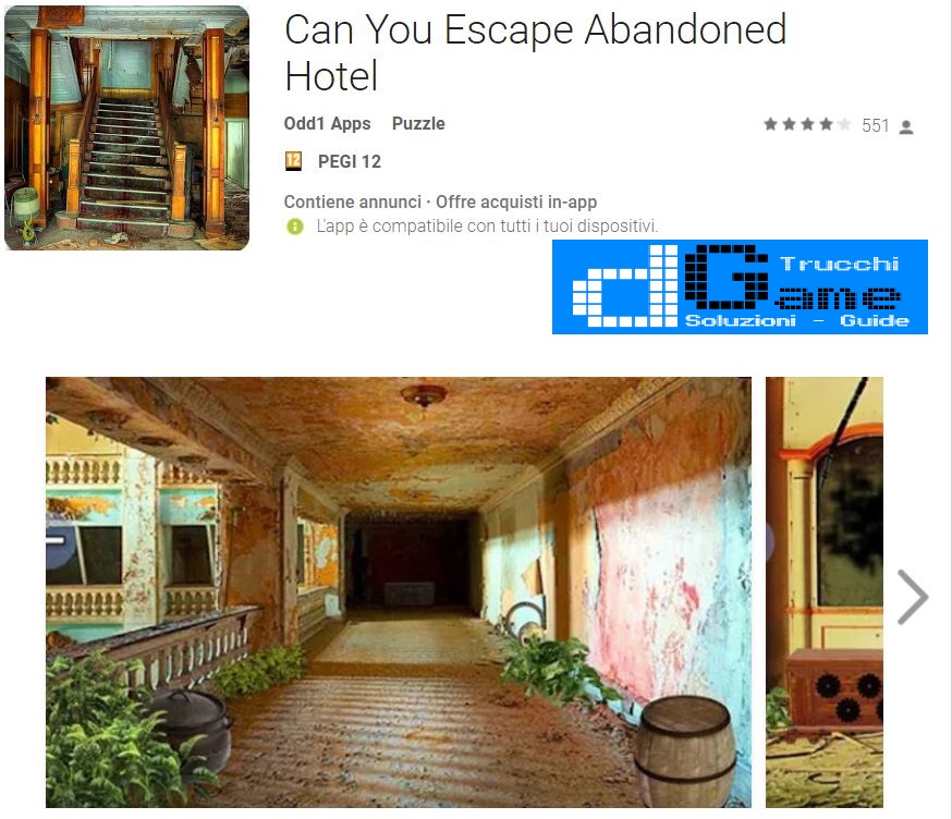 Soluzioni Can You Escape Abandoned Hotel | Tutti i livelli risolti con screenshot soluzione