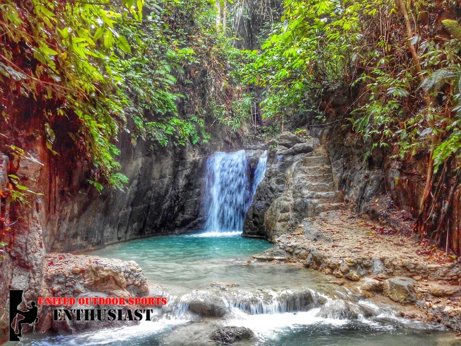 United Outdoor Sports Enthusiast Binalayan Falls ( Samboan Cebu )