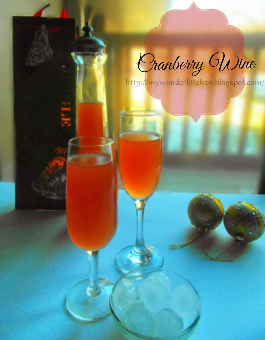 Cranberry wine