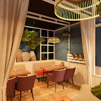 Кафе домашней кавказской кухни ОДЖАХ Екатеринбург Dulisov design студия интерьер cafe restaurant interior домашний очаг