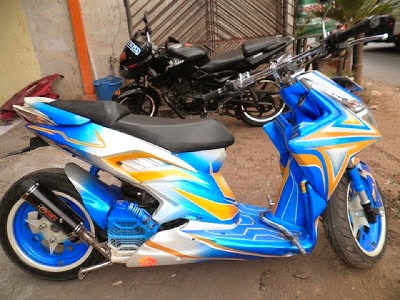 Modifikasi Motor Honda Vario 2014