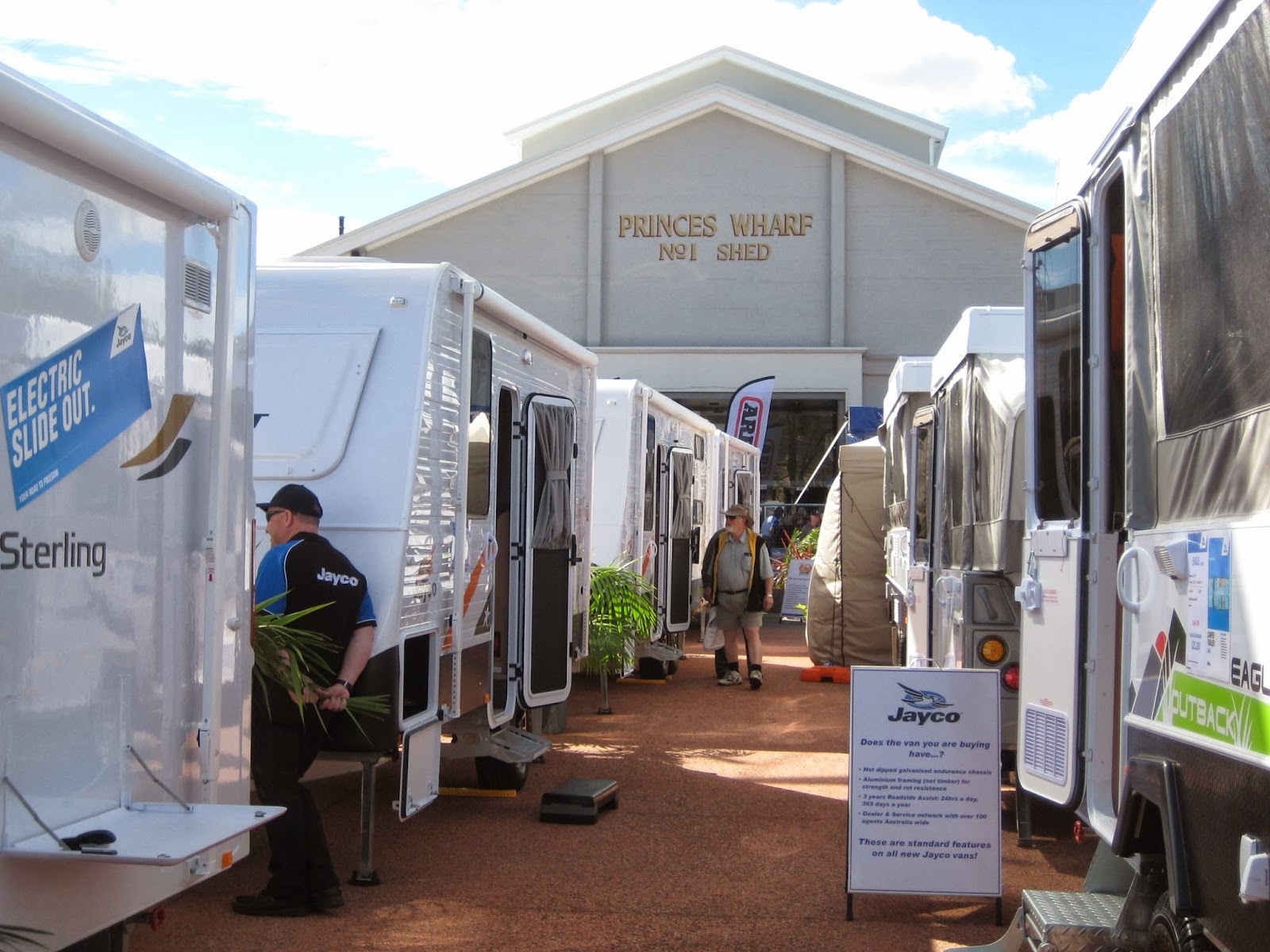 Nanopa's Travels Hobart weekend Outdoor, Camping & Leisure Show