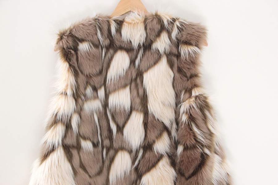 DIY Tutorial: Como hacer chaleco de pelo (patrones gratis)