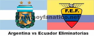 Argentina vs Ecuador por las Eliminatorias 2015