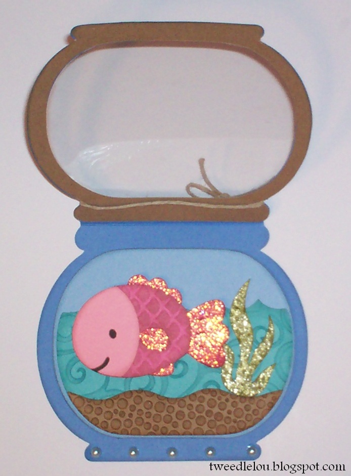 TweedleLou Fish Bowl Card