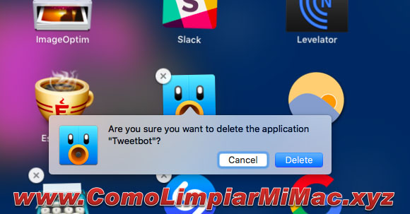 Desinstalar Aplicaciones en MAc Desinstalar Programas y Aplicaciones Mac Launchpad