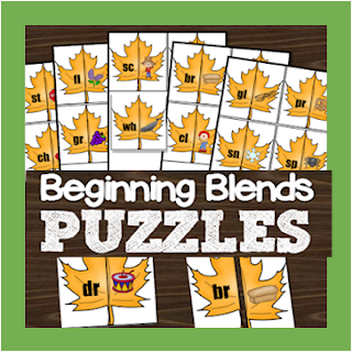 beginning blends fall puzzles beginning blends fall puzzles