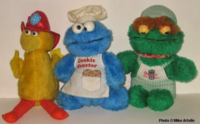 vintage sesame street stuffed animals