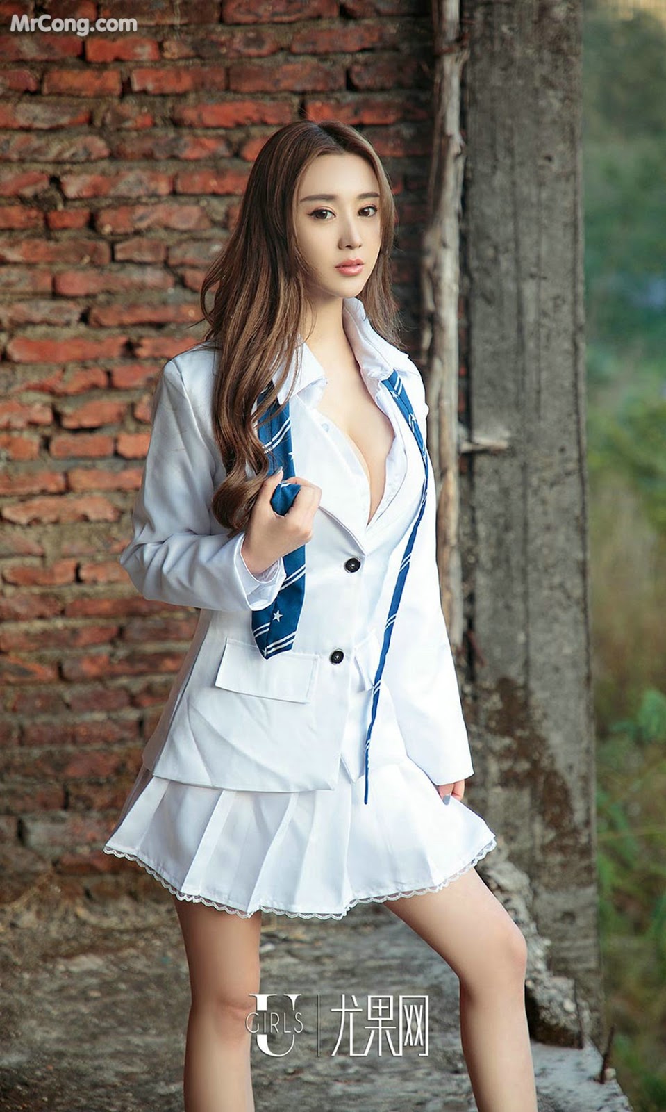 UGIRLS - Ai You Wu App No.983: Models Irene (萌 琪琪) and Cheng Zi (程 梓) (40 photos) photo 1-5