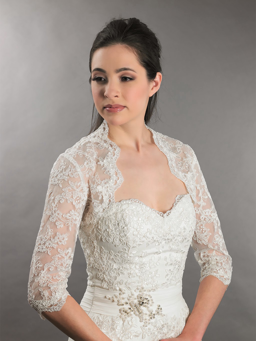 Happy Wedding Lace Bolero Designs 2015 | Fashionate Trends