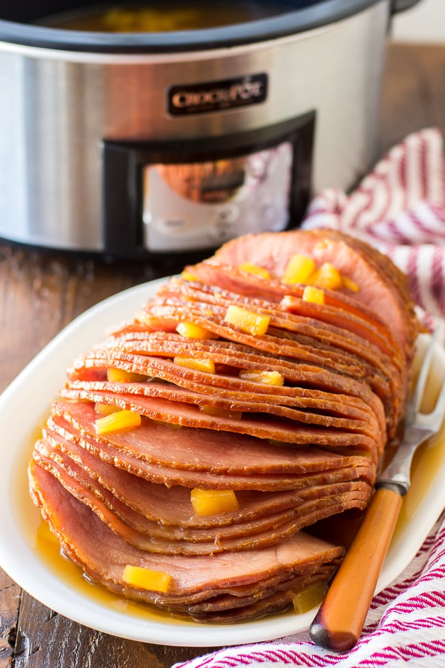 CROCK POT BROWN SUGÃR PINEÃPPLE HÃM RECIPE Aimer La Cuisine
