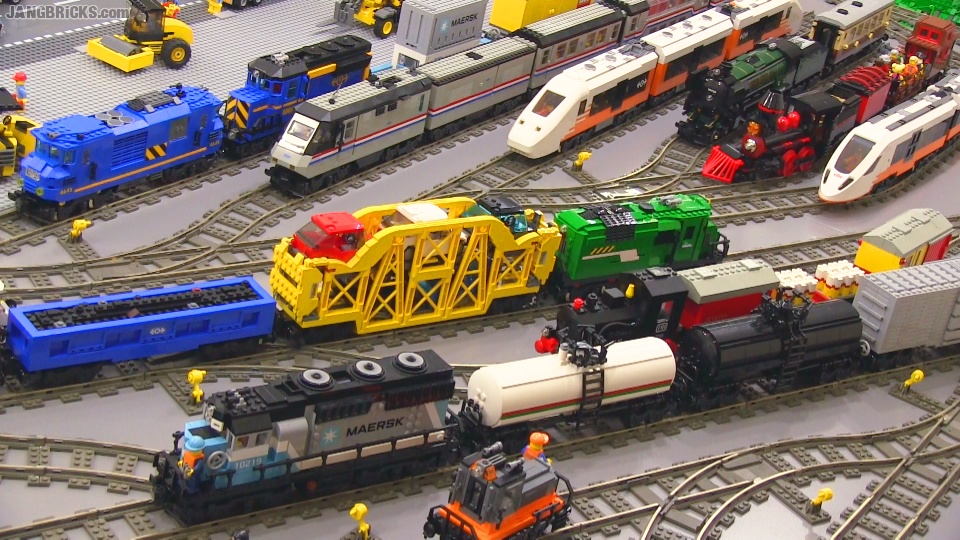 My LEGO Trains in action at last!