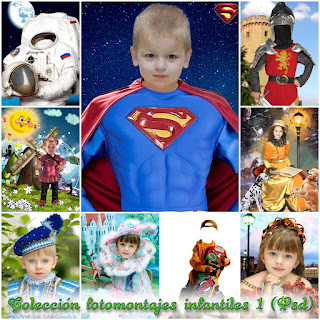 Coleção templates PSD infantil Coleção templates PSD infantil