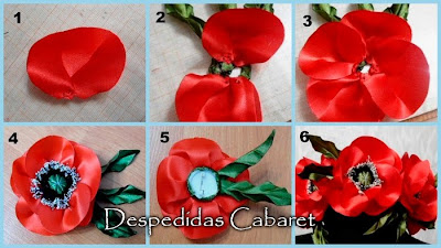 flor para disfraz flamenco 12