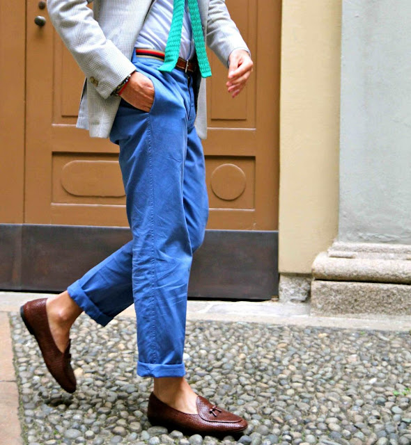 MANtoMEASURE: What to Wear with Light Blue Chinos