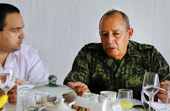 Se reúnen Roberto Borge y el General Anastacio García Rodríguez