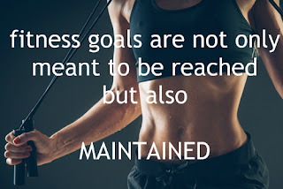 Maintenance is the Fitness Goal Maintenance is the Fitness Goal