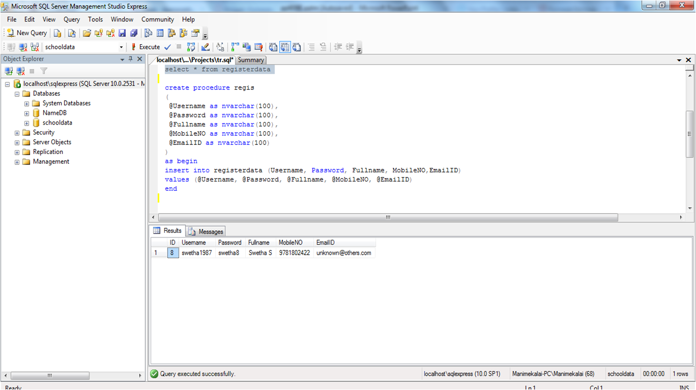 Login and Registration forms in C# windows application with Back end ...