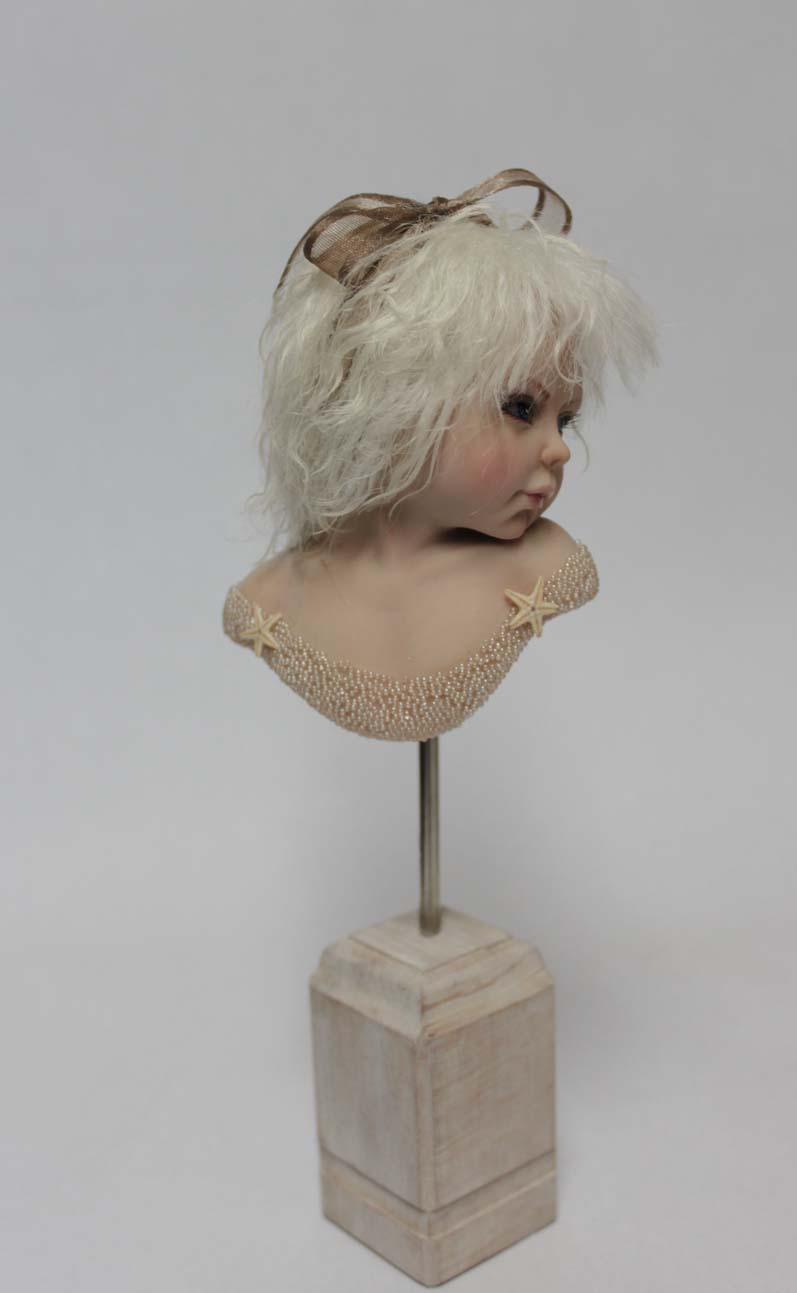 Art dolls by Claudine Roelens........ Busts are finished.