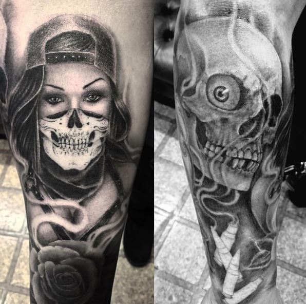 50+ Cool Gangster Tattoos For Females (2020) Tattoo Ideas 2020 Part 2