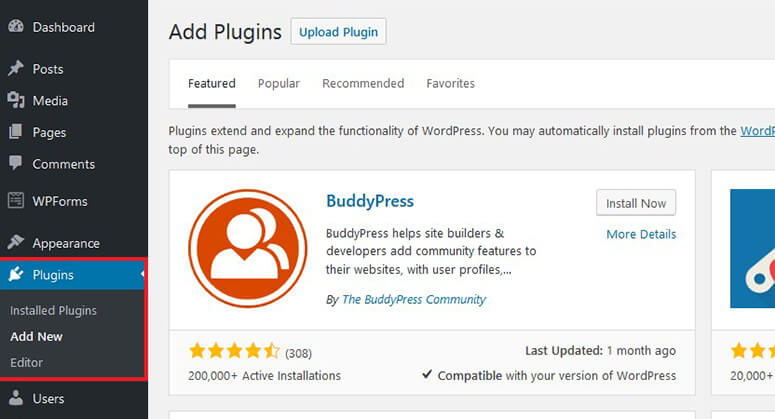 Halaman plugin Halaman plugin