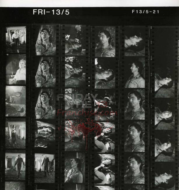 Behind The Scenes: Friday The 13th: A New Beginning Contact Sheets