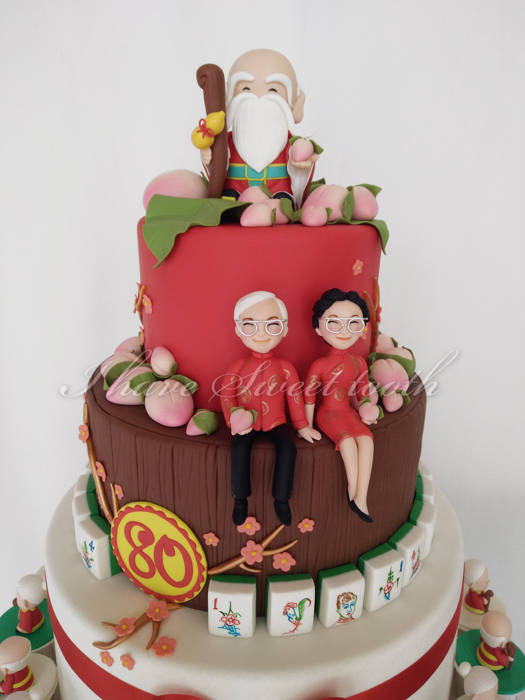 I Have Sweet Tooth: 80th Birthday Cake