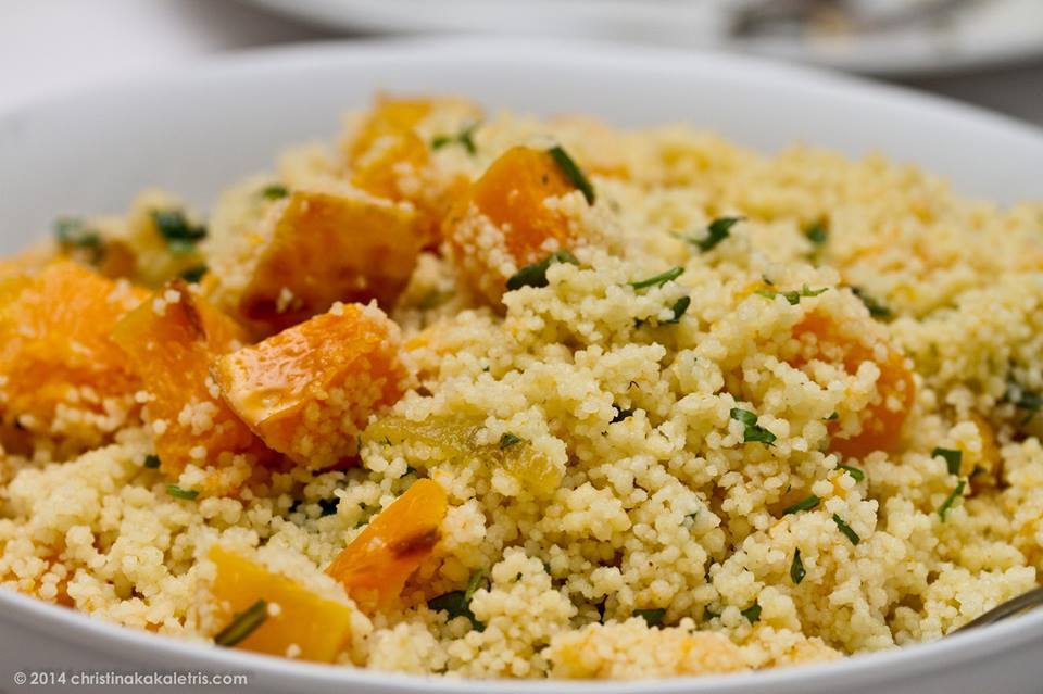 Dragon's Kitchen Couscous With Dried Apricots And Butternut Squash