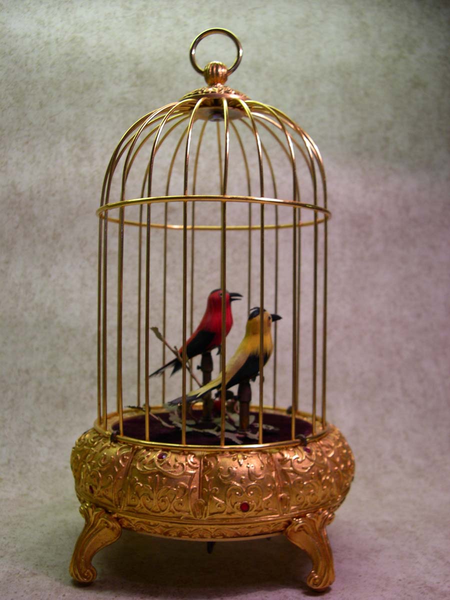 Bird In Everything Bird Cage Music Box