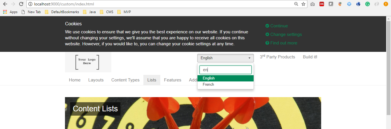 Hem's Blog: How to customize DXA theme - Step 2 Edit HTML,update CMS ...