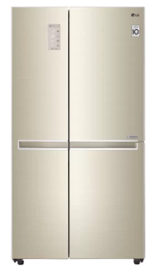 LG 687 L Frost Free Side-by-Side Refrigerator (GC-B247SLUV)