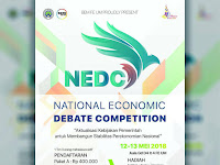 Lomba Debat Nasional NEDC 2018 di UM Lomba Debat Nasional NEDC 2018 di UM