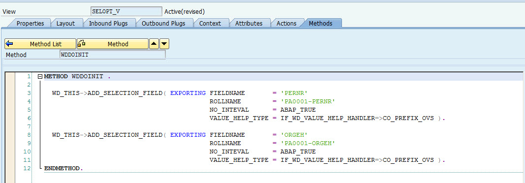 web dynpro select options web dynpro select options