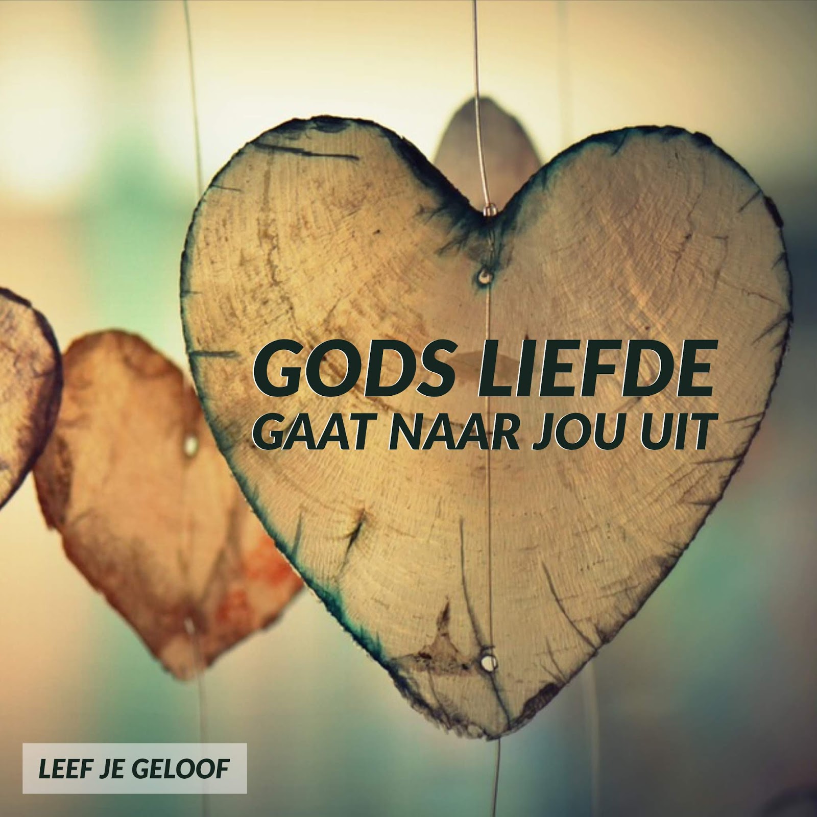 Wonderlijk Leef je geloof: Gods liefde gaat naar jou uit OR-57