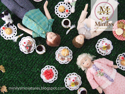"minilys miniatures" "dolls" "picnic" 1:12