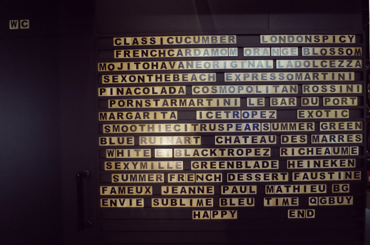 restaurant bar du port St Tropez