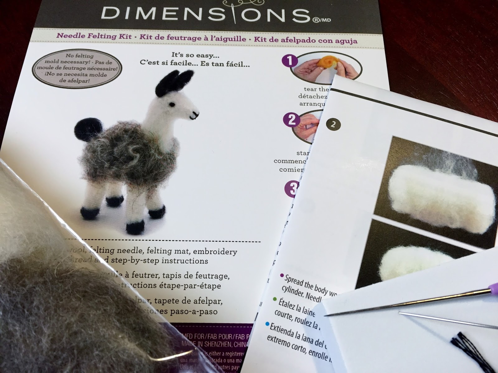 Needle Felted Alpaca Kit Product Review