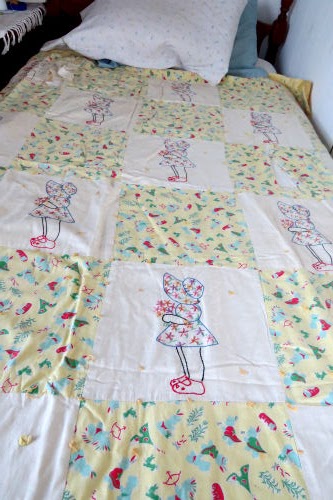 Sunbonnet Sue quilt