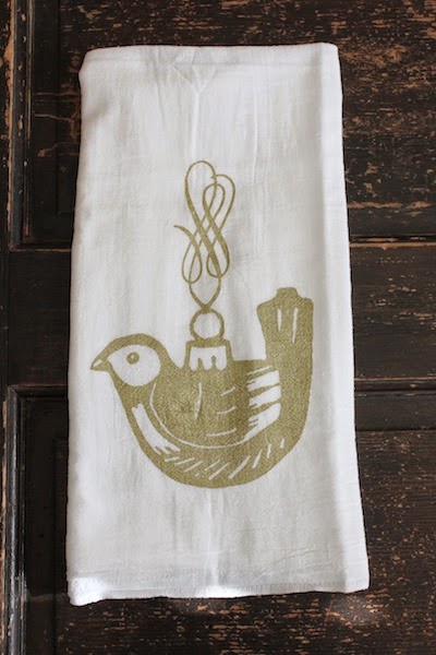 Vintage Ornament towel