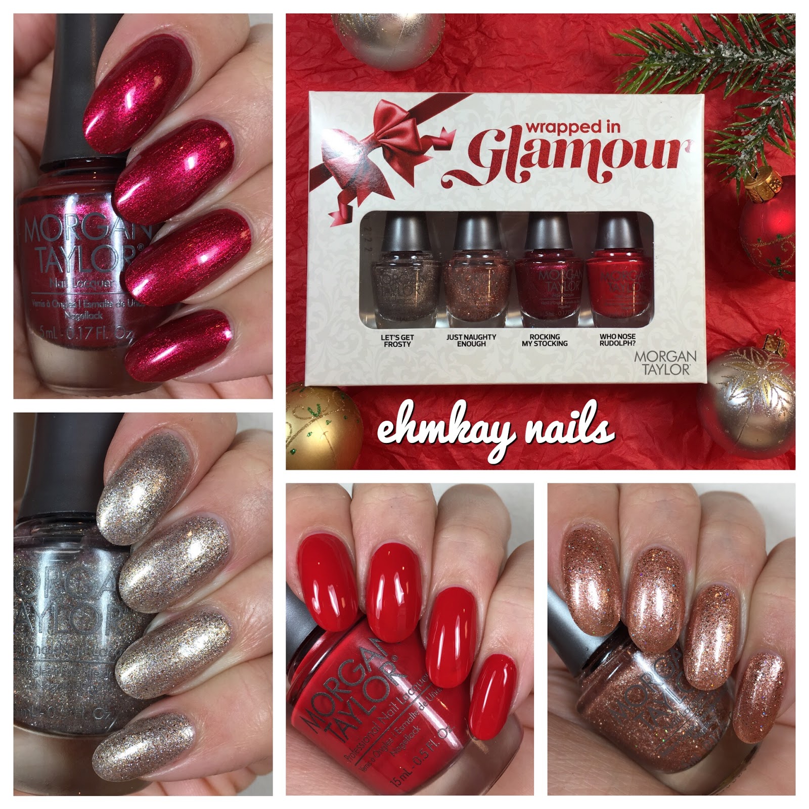 ehmkay nails Taylor Wrapped in Glamour Holiday Gift Set