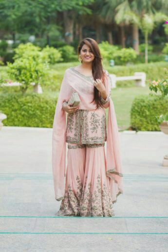 sharara for bride sister