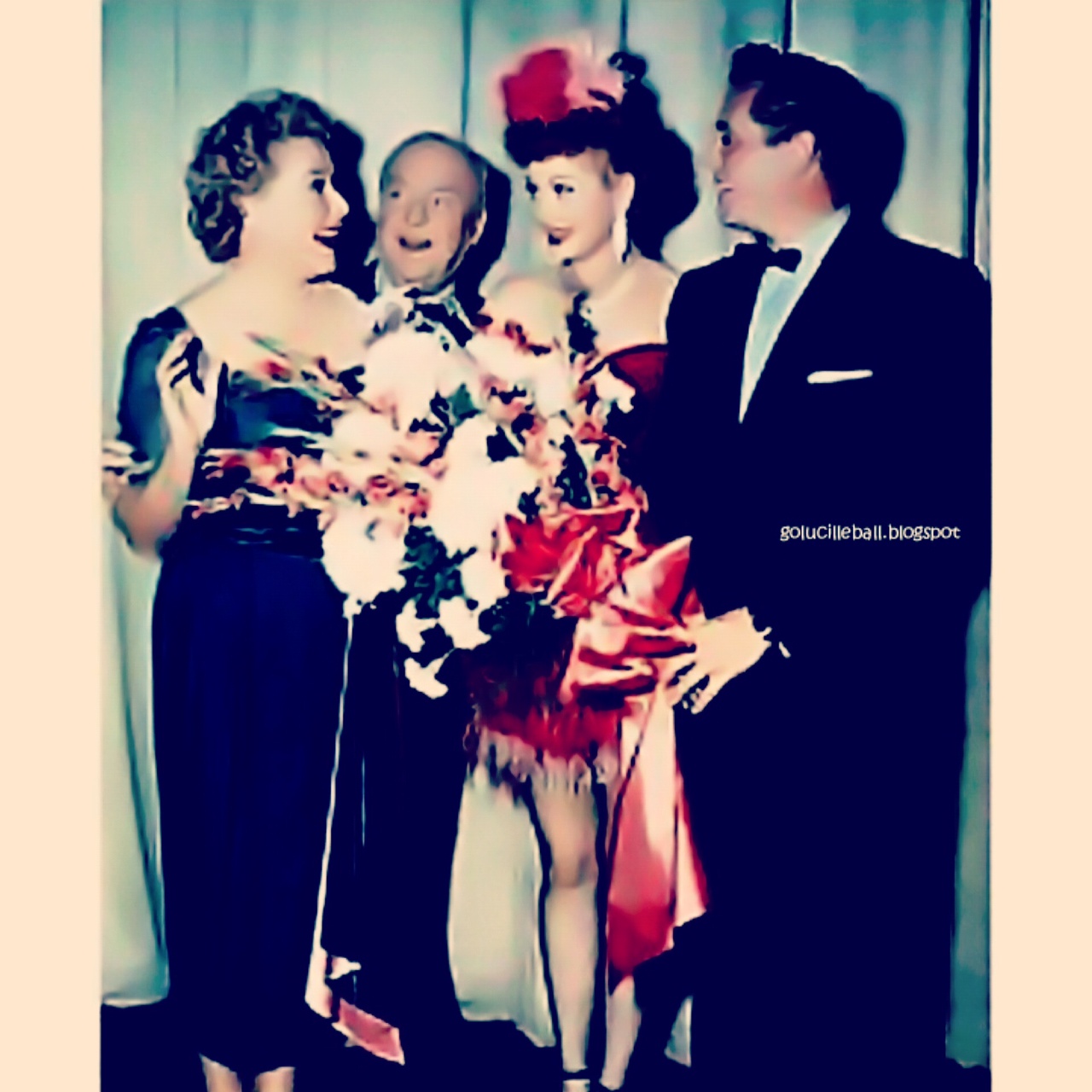 I Love Lucy Rare Picture of Cast