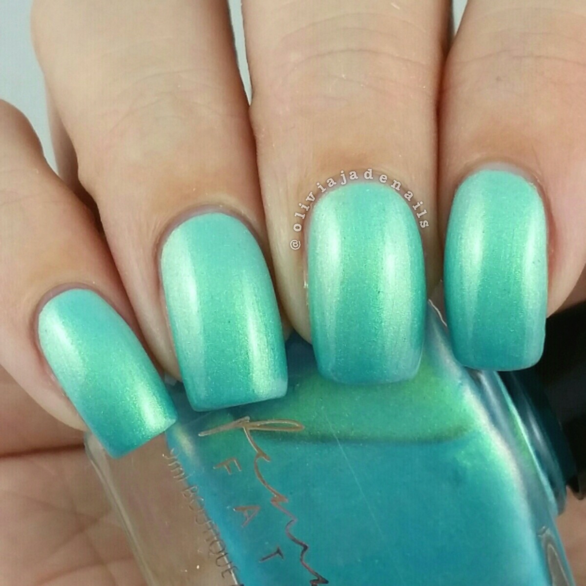 Femme Fatale Cosmetics Jasmine swatched by Olivia Jade Nails