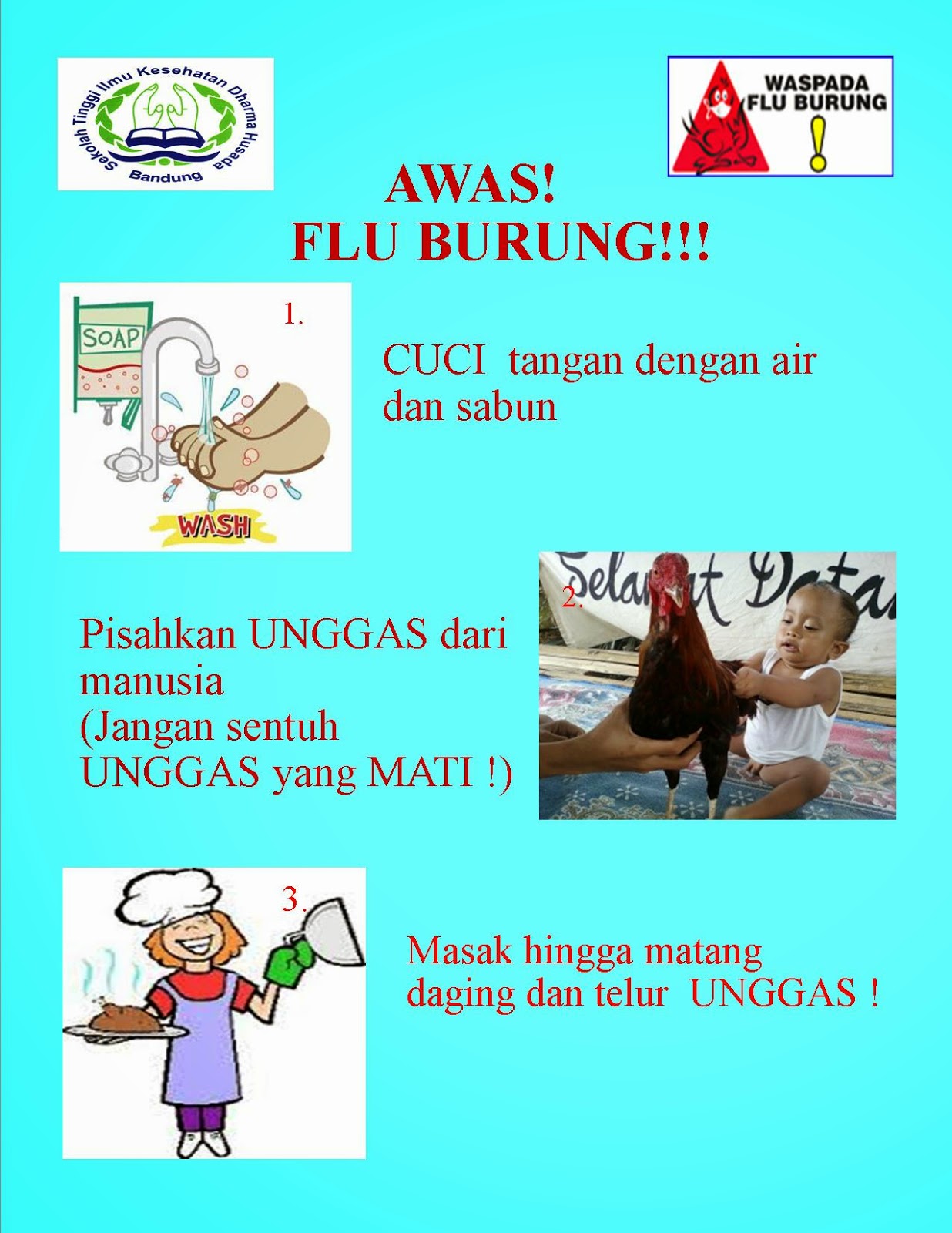 Poster Flu Burung